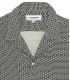 GABIN - chemise manches courtes imprimé noir