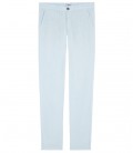 DYLAN - Sky blue casual linen pants