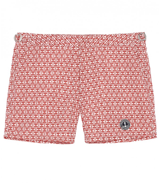 ORSO - Original lychee print swim shorts