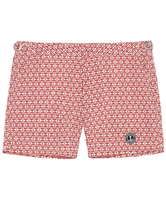 ORSO - Original lychee print swim shorts
