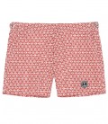 ORSO - Short length original lychee print swim shorts