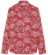 HONORE - Litchi floral print linen shirt