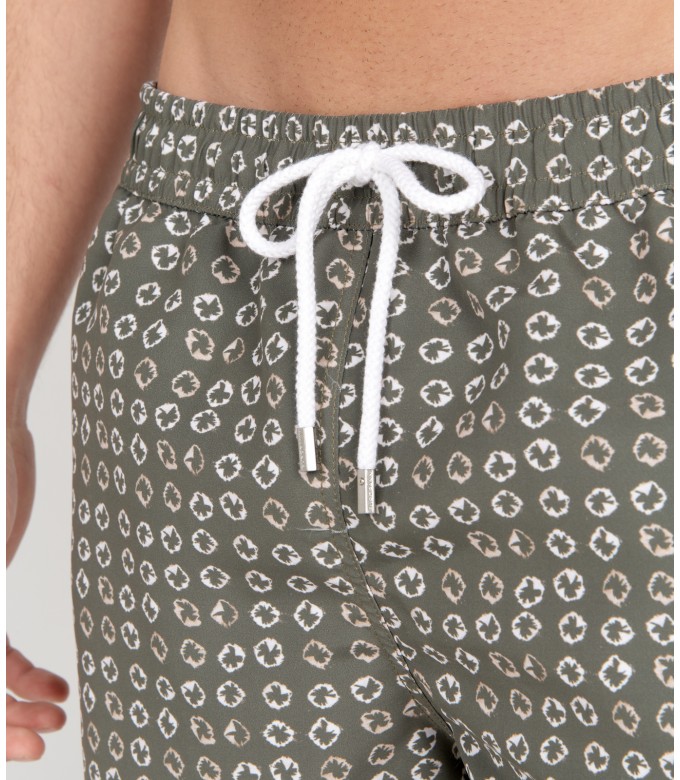 ALVARO - Short de Bain imprime bronze