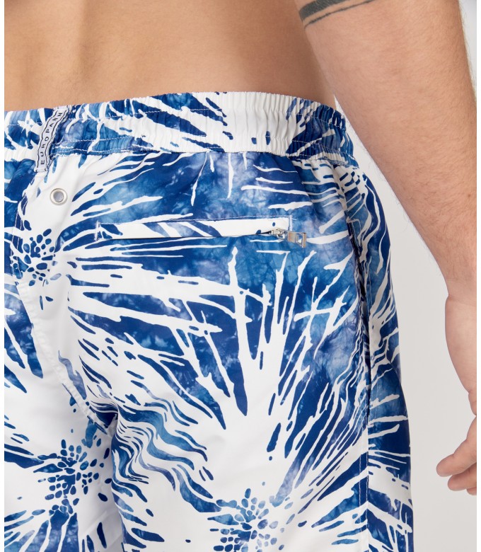 EROS - Original indigo print swim shorts