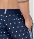 SEVILLE - Navy printed swim shorts