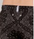 ANDREAS - Swim shorts with black bandana print