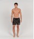 ANDREAS - Swim shorts with black bandana print