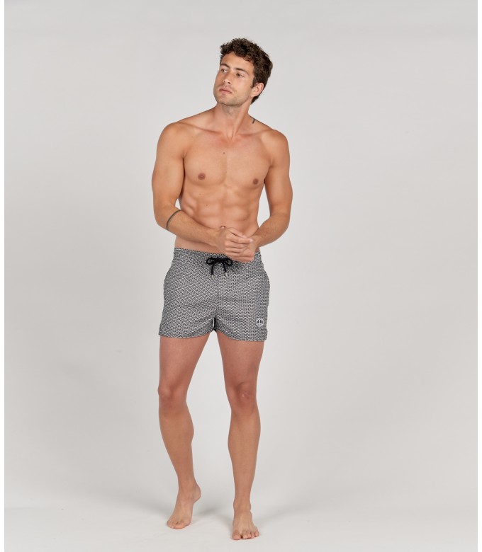 EOL - Short de bain imprimé original noir