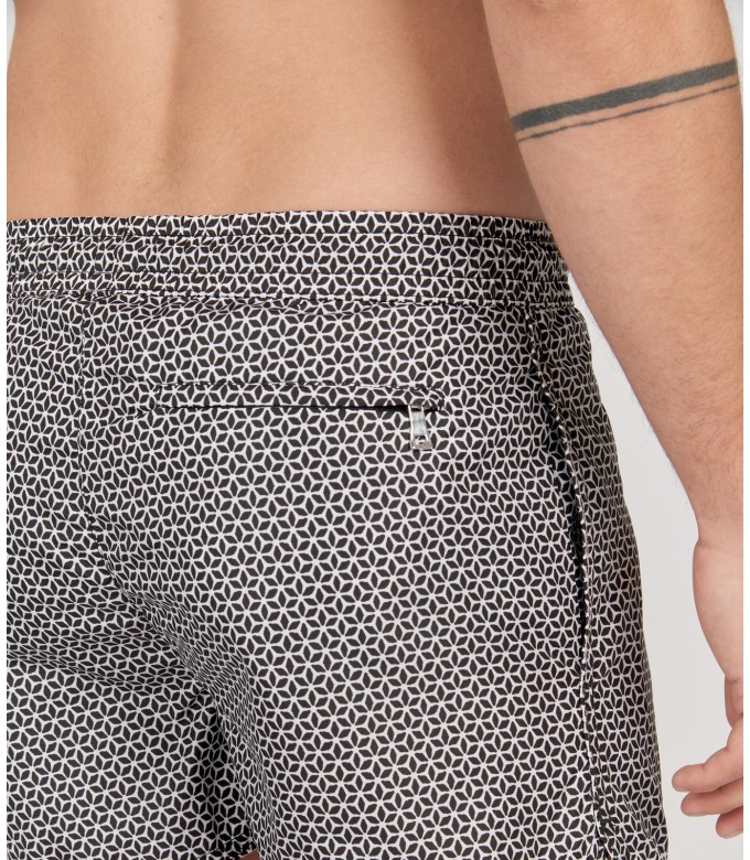 EOL - Short de bain imprimé original noir