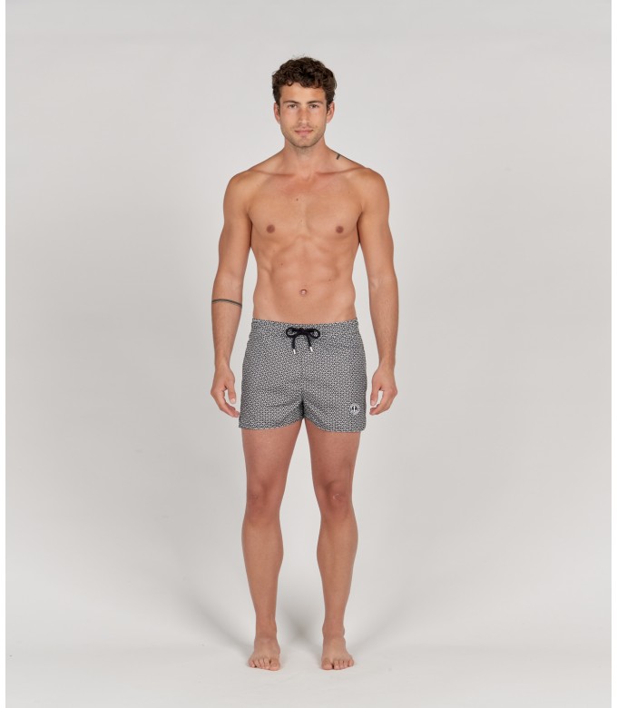EOL - Short de bain imprimé original noir