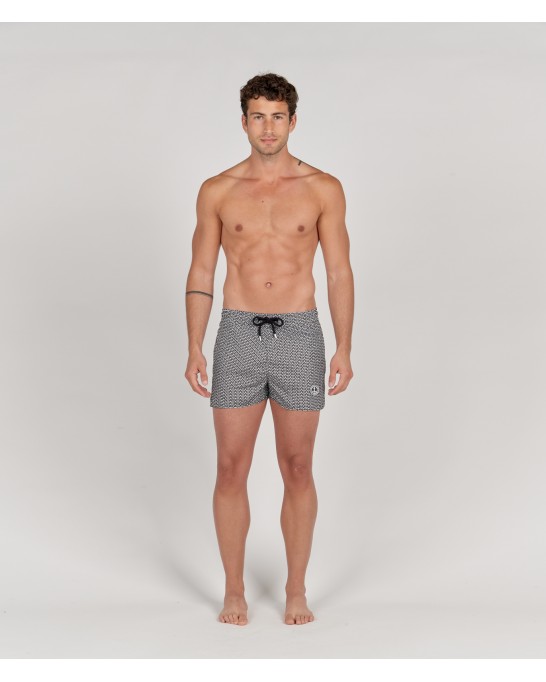 EOL - Short de bain imprimé original noir