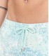 ESTEBAN - Original aqua print swim shorts