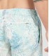 ESTEBAN - Original aqua print swim shorts