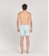 ESTEBAN - Original aqua print swim shorts