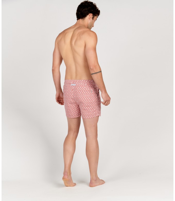 ORSO - Original lychee print swim shorts