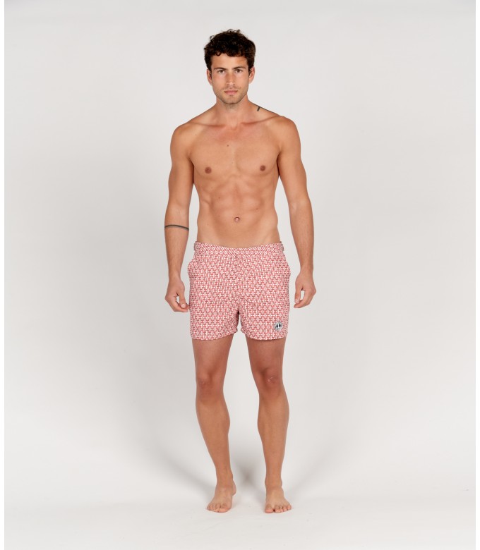 ORSO - Original lychee print swim shorts