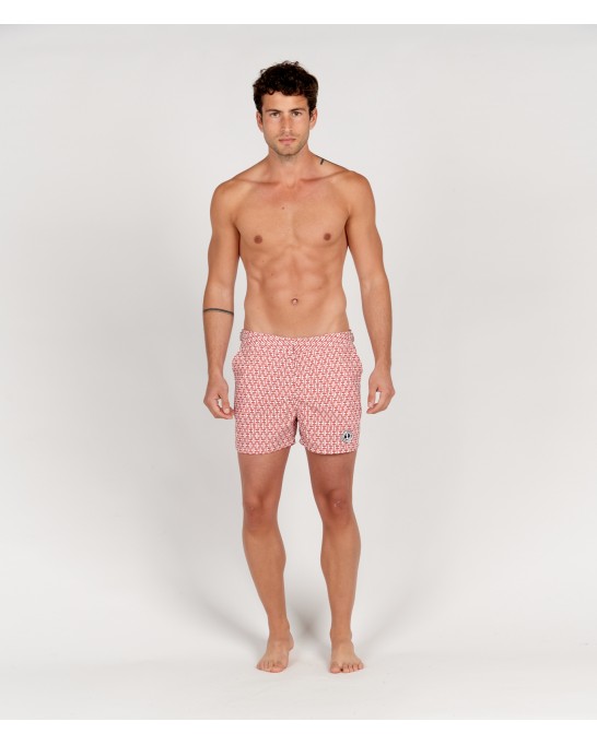 ORSO - Original lychee print swim shorts