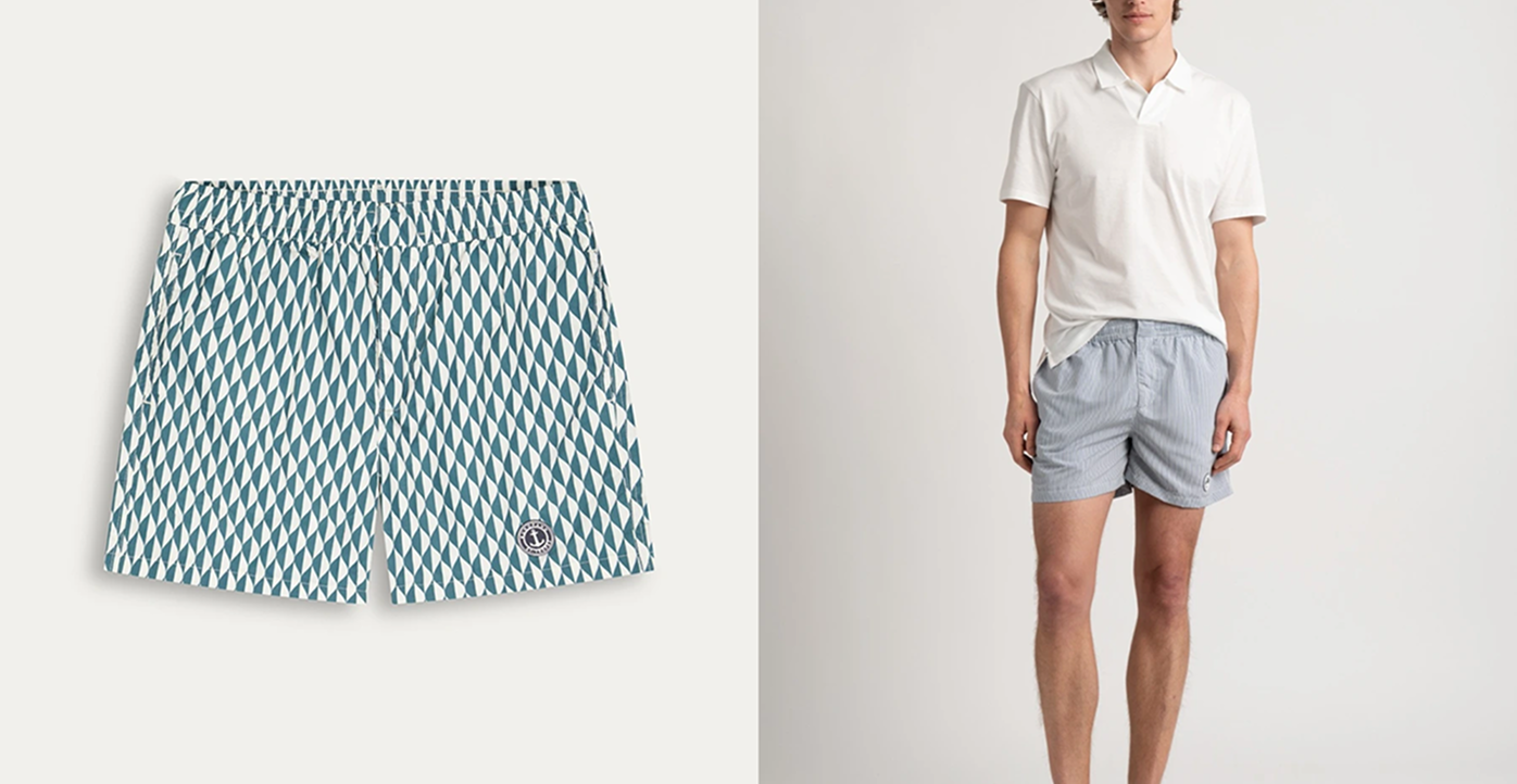 Maillot de bain Saint-Tropez : tenue de club de plage Europann